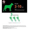 Frontline Combo chien - Anti-puces anti-tiques pour chien S - 2-10kg - 3 pipettes
