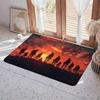 Anime Hot A Attack on Titan Floor Mat Eco  Flannel Doormat Non Slip Odorless Indoor Floor Rug Soft Short Plush Home Mat