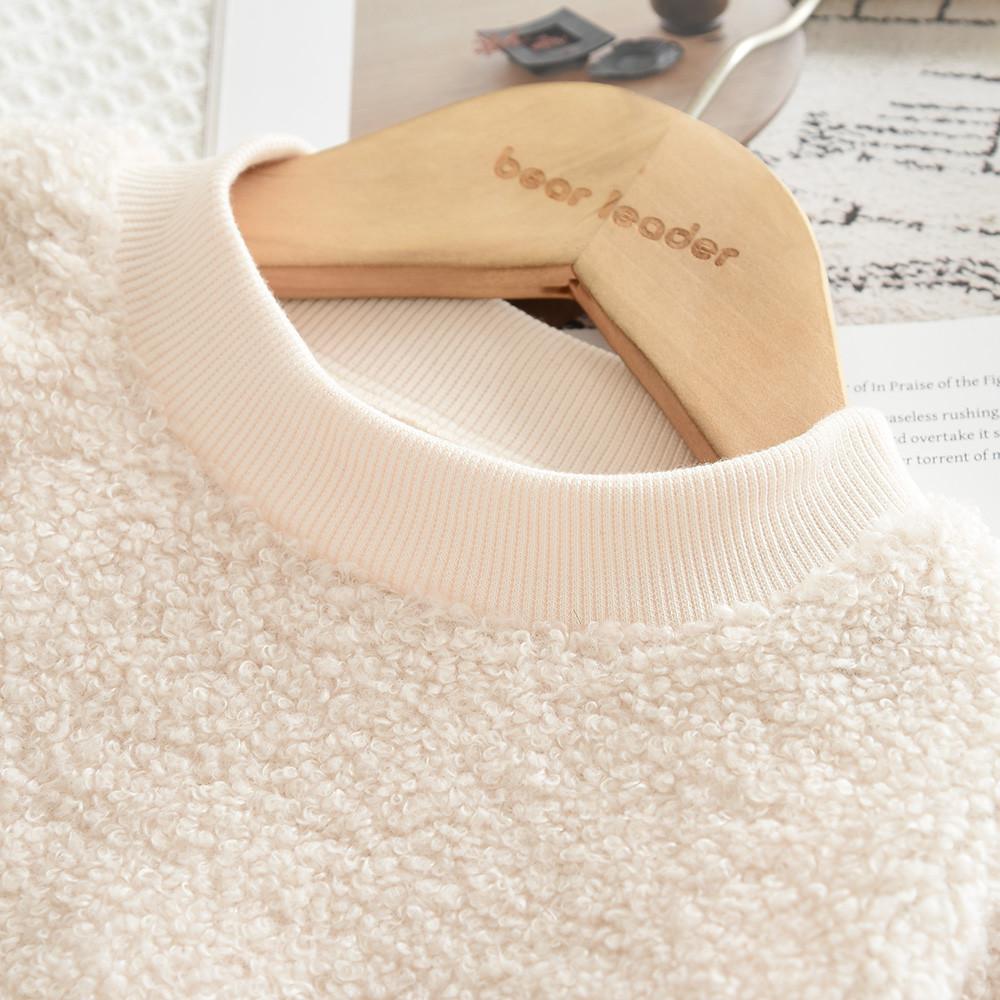 Костюм для девочки с длинными рукавами Bear Leader 3-7 лет кофейного цвета с надписью «Топ + юбка» Комплект из двух предметов TQ062