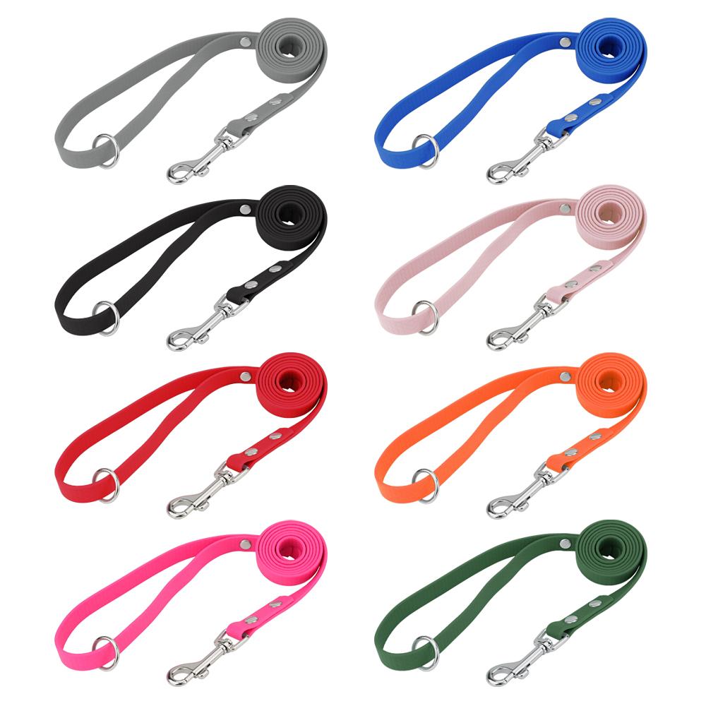 ПВХ Конфетный цвет Поводок для питомца Нескользящий для прогулок на улице Кошачий поводок Точечный узор Длинные поводки для собак