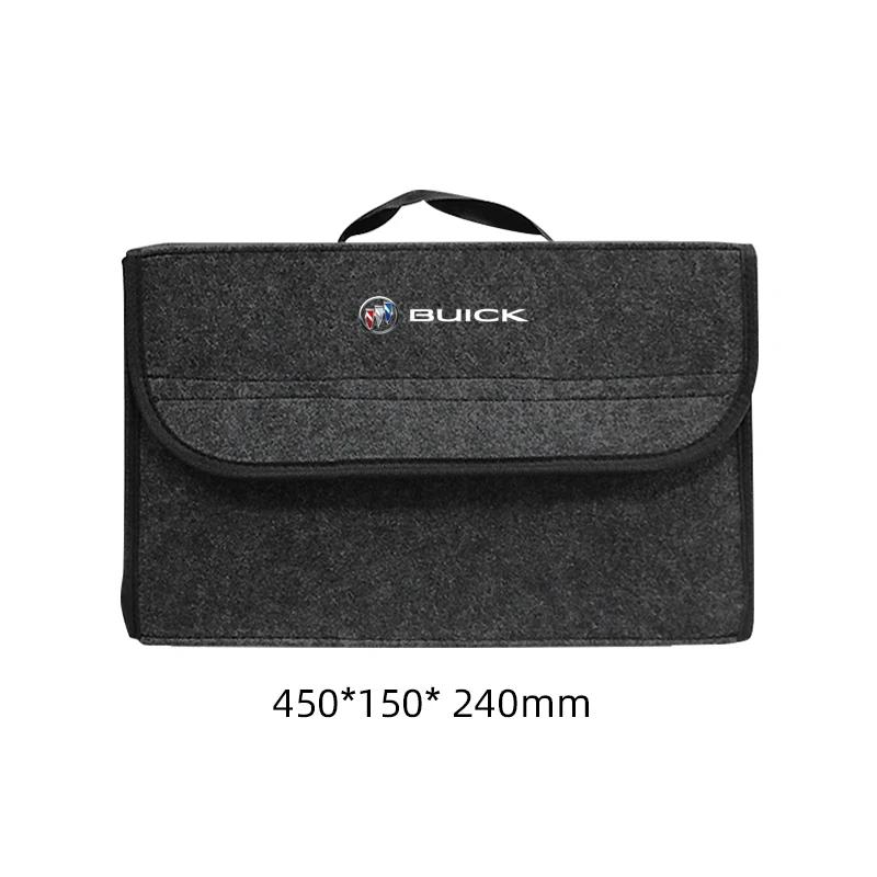 QPM1 Car Trunk Storage Bag Organizer Sundries Stowing Tidying Box For Buick Century Excelle XT Envision Excelle GT Verano Encore