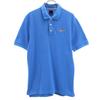 Short Sleeve Polo Shirt L Blue Men's Used