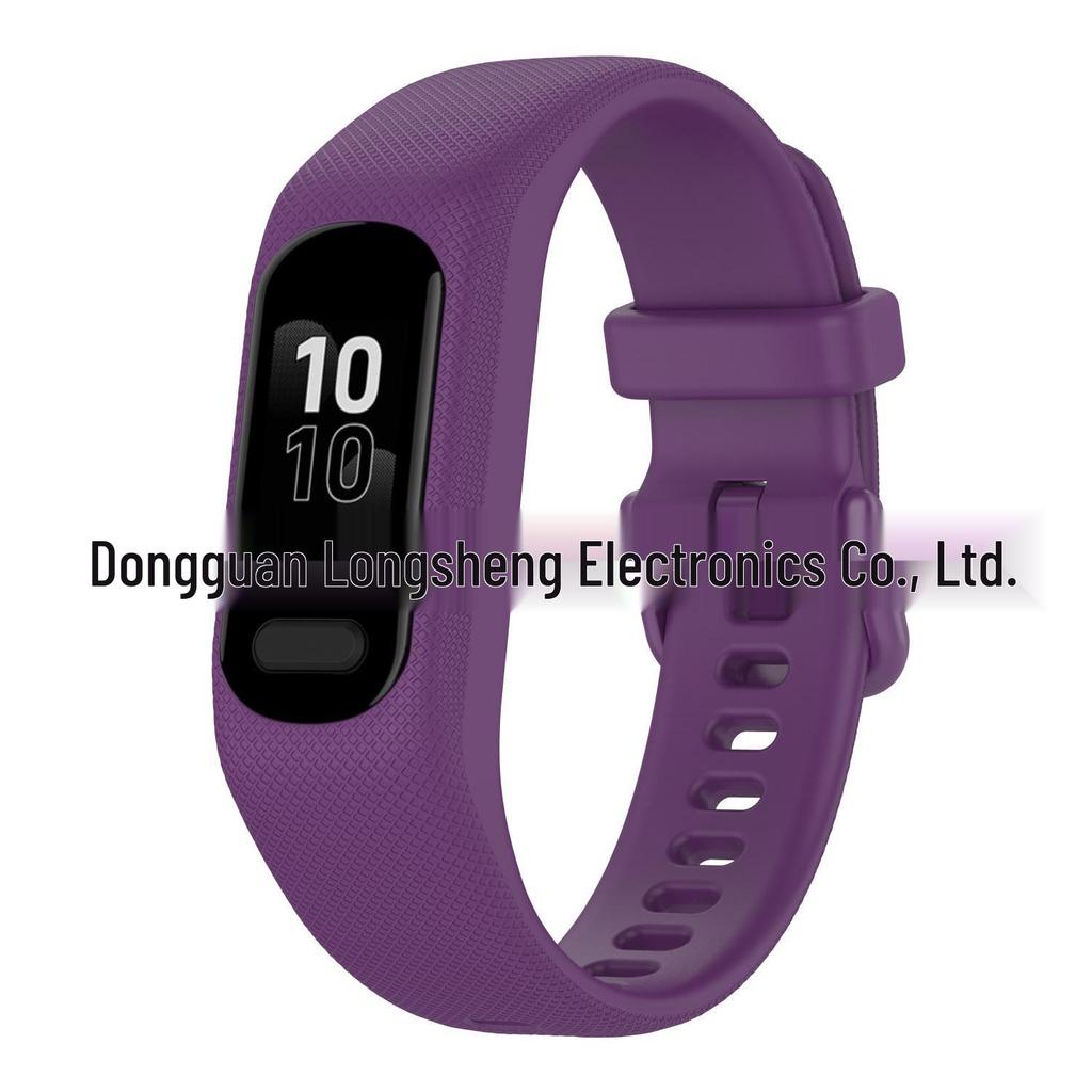 Сменный ремешок для Garmin Smart5 - Цветной текстурированный силиконовый ремешок
