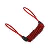 Motorcycle Helmet Reminder Spring Cable Lock Anti-Theft Rope Disc Lock Bicycle Security Theft Protection Travel Wire Rope