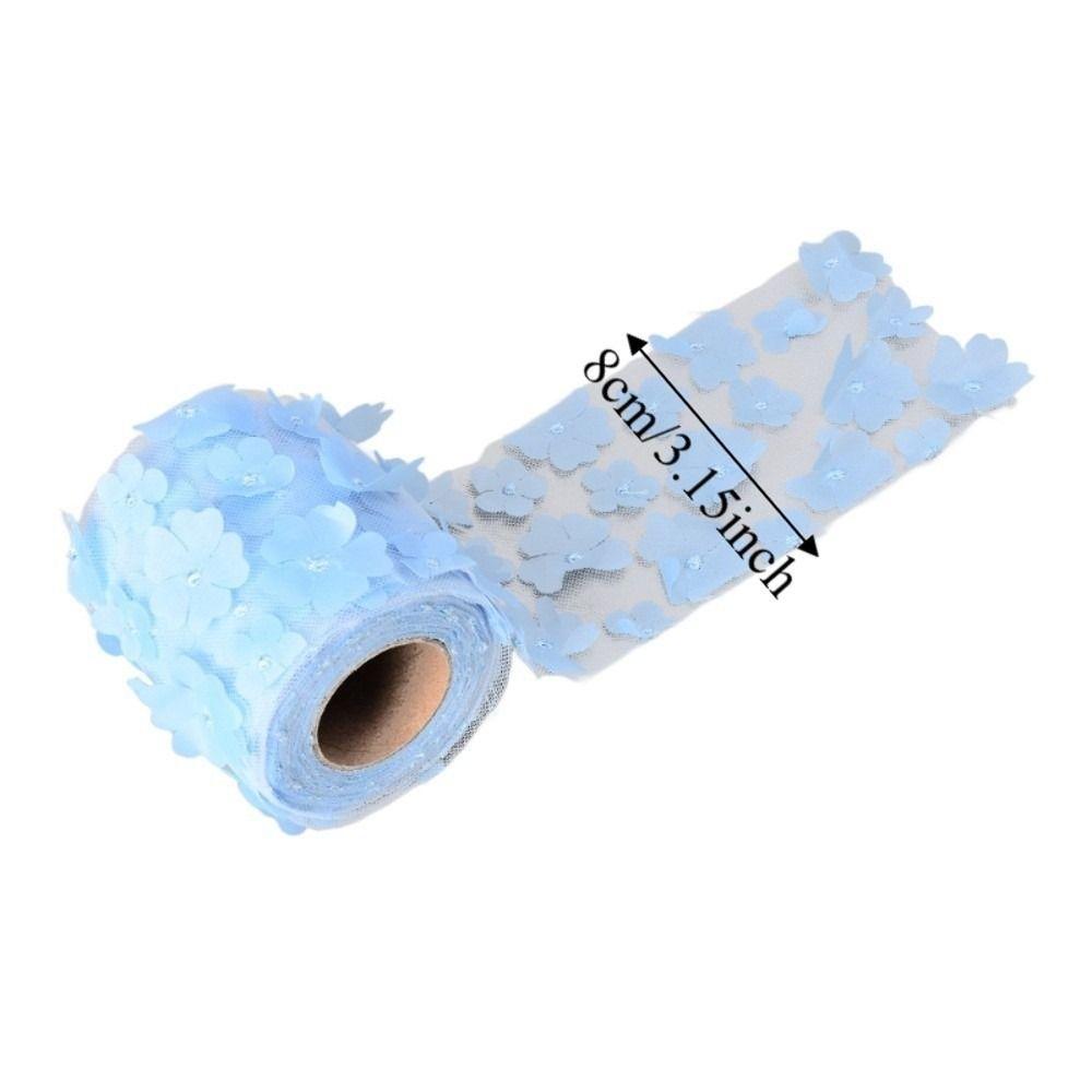 1pcs 8cm Width Tulle Rolls 10yd Length Tulle Ribbon Spool Mesh Fabric Rolls DIY Crafts