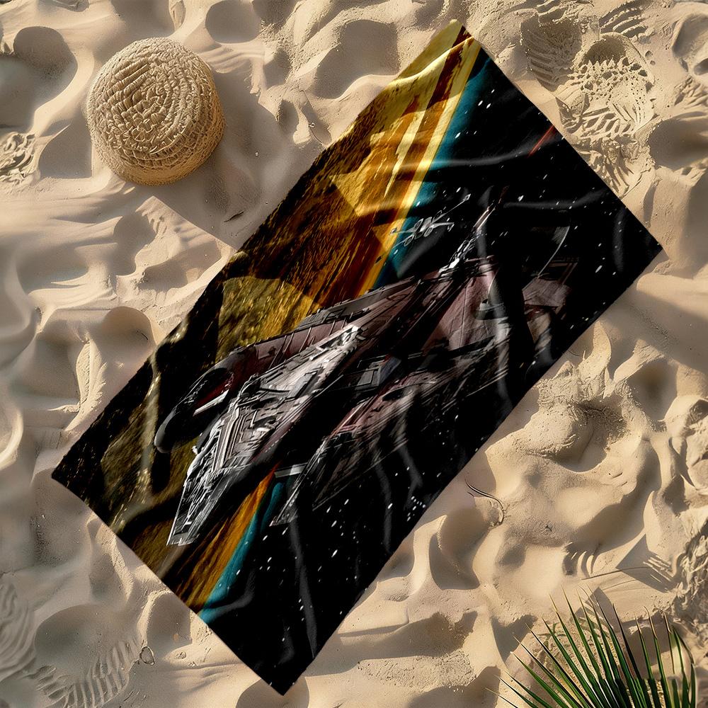 Star Wars Beach Towel Soft Durable Quick-Dry Comfortable Lightweight Portable for Swimming,Beach,Camping, Travel, Beach Accessories,Gym
