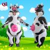 Надувной костюм-ходули "Корова Боба" для вечеринок и мероприятий