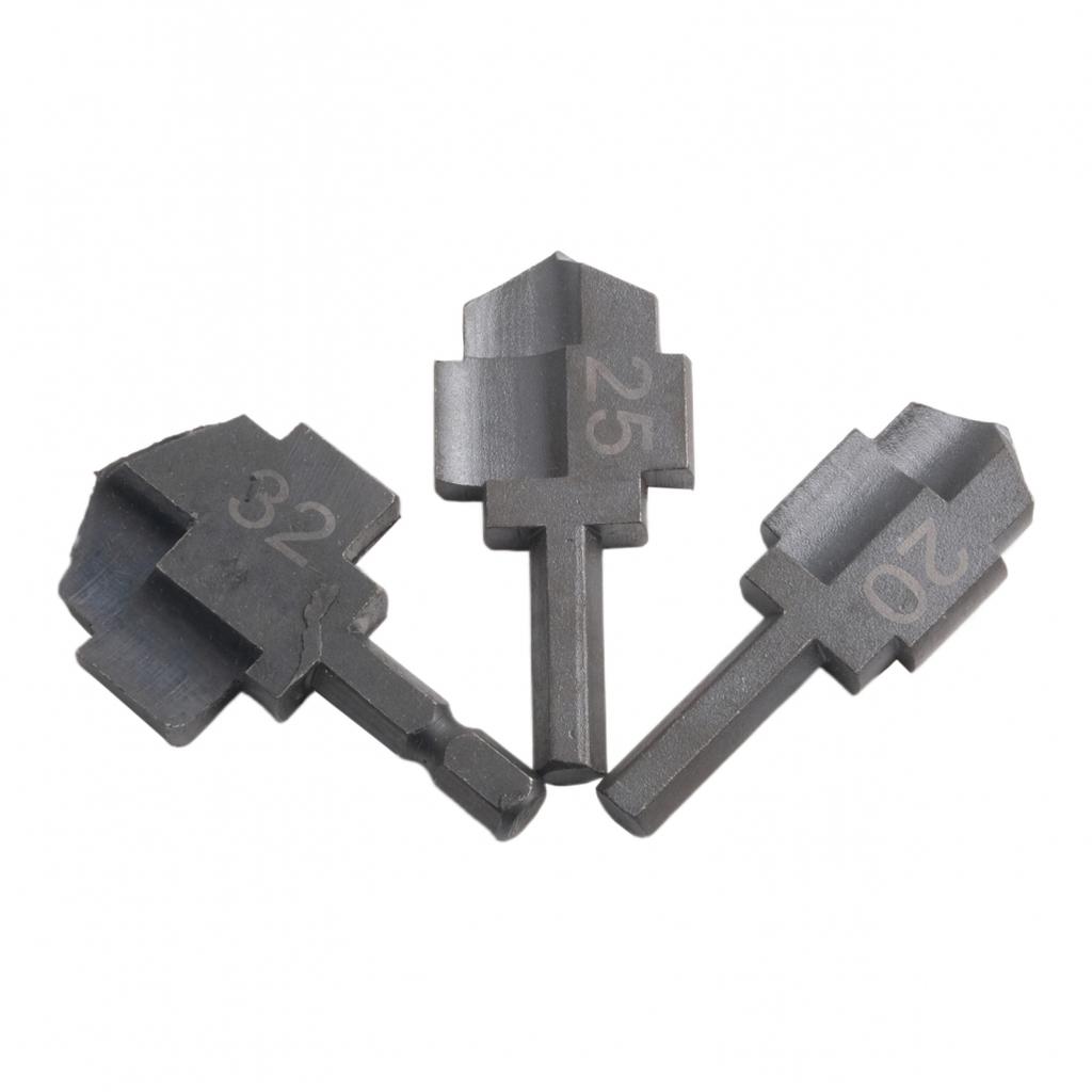 Сверло с шестигранным хвостовиком для расширения водопроводных труб, использование электрической дрели