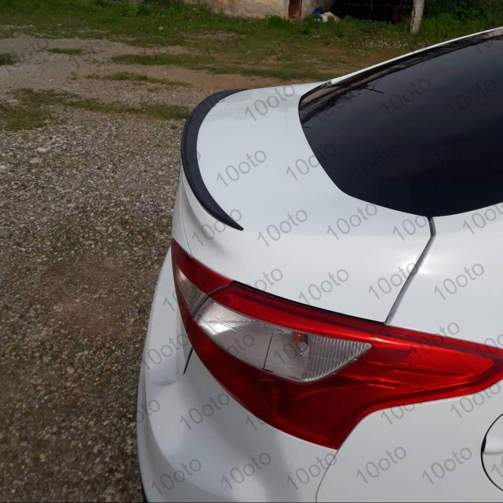 Рояльный черный Анатомический универсальный спойлер Эластичная планка багажника