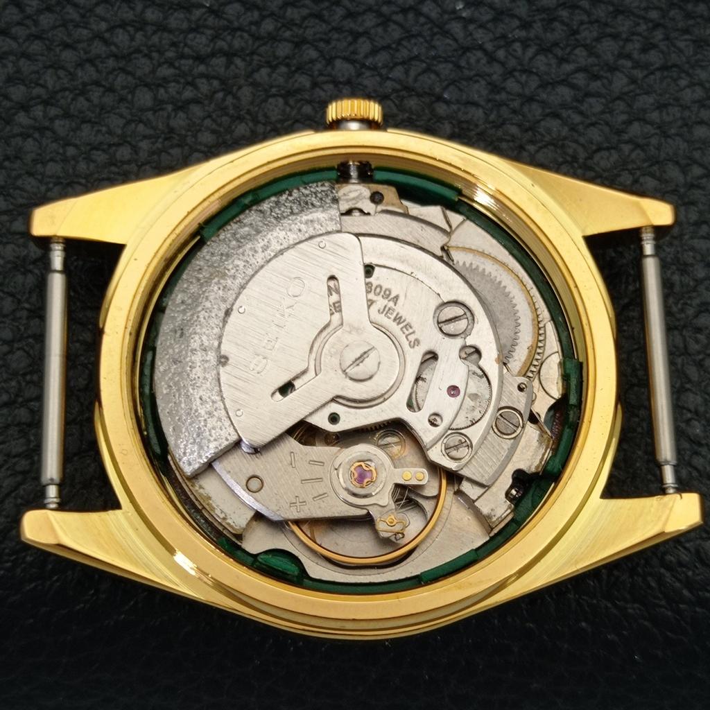 ВОССТАНОВЛЕННЫЕ ВИНТАЖНЫЕ АВТОМАТИЧЕСКИЕ МУЖСКИЕ ЧАСЫ SEIKO 5 JAPAN СЕРЕБРЯНЫЙ ЦИФЕРБЛАТ a434412-2