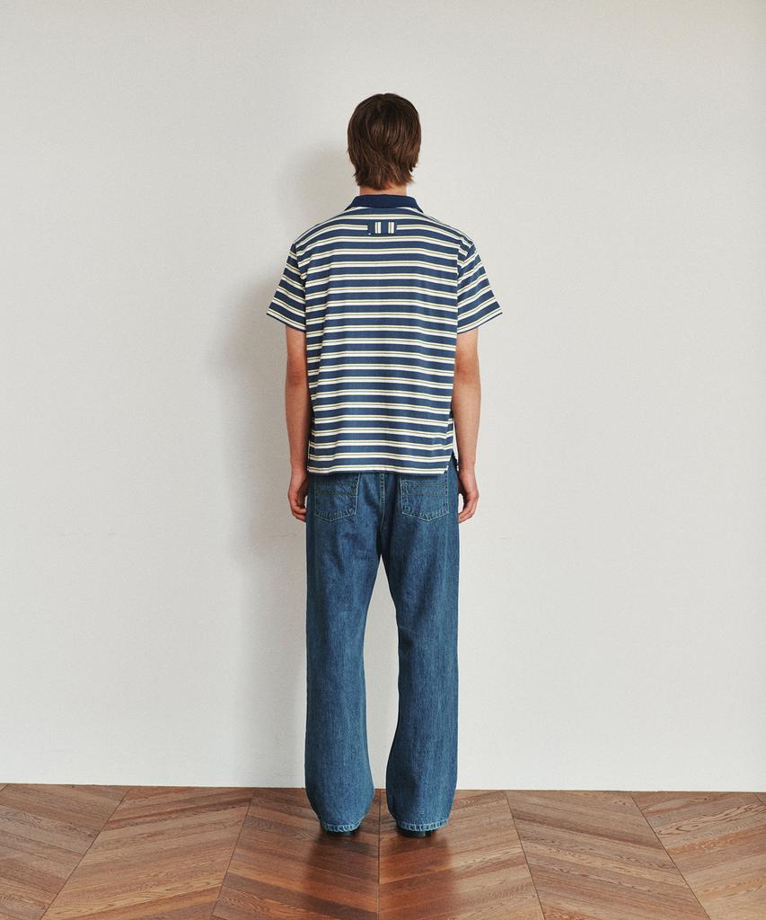 Поло Hoite Het Area Stripe (Классический синий)