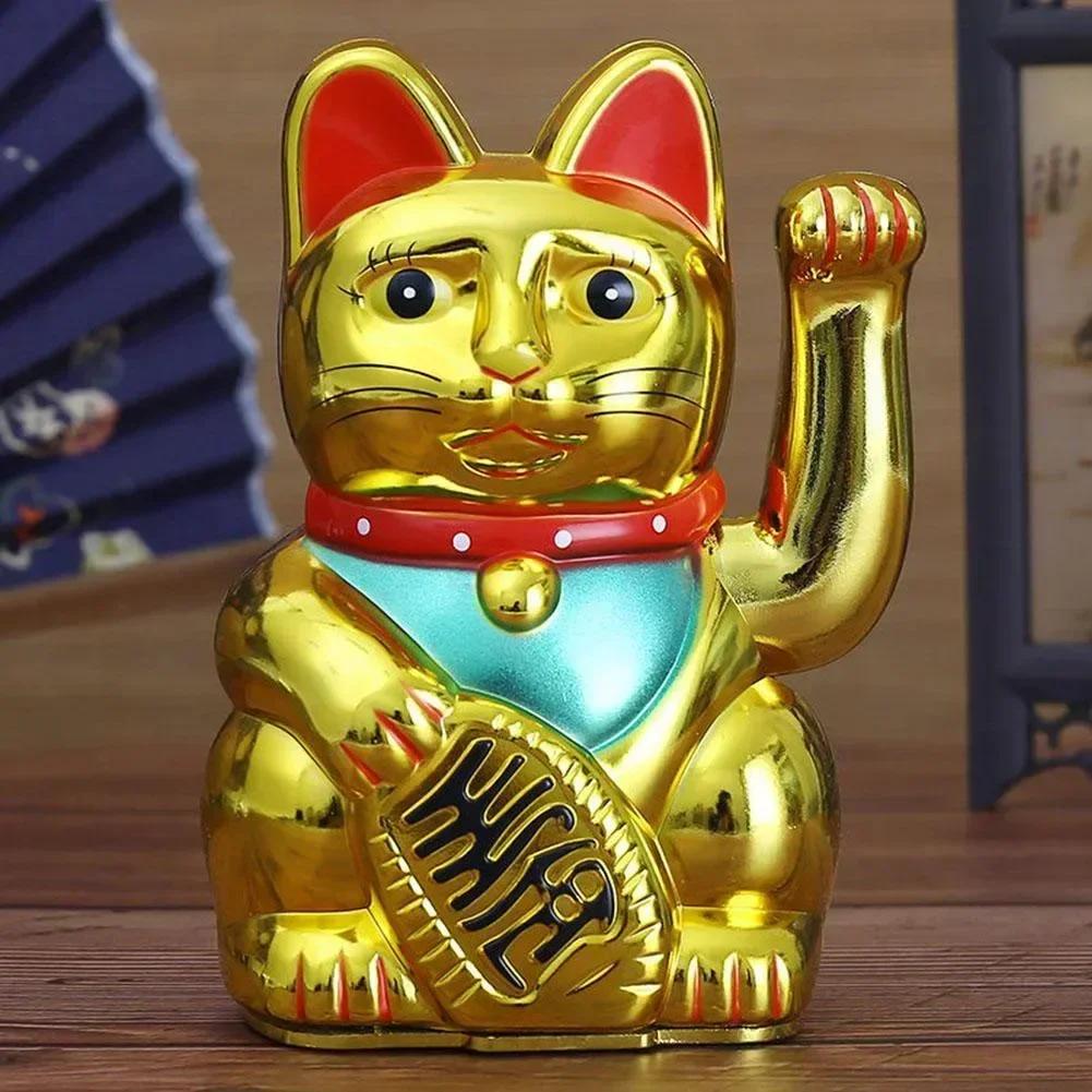 Usage Scenarios Store Cashier Electric Waving Lucky Cat Decoration High Quality Plastic Decoration Premium Plastic