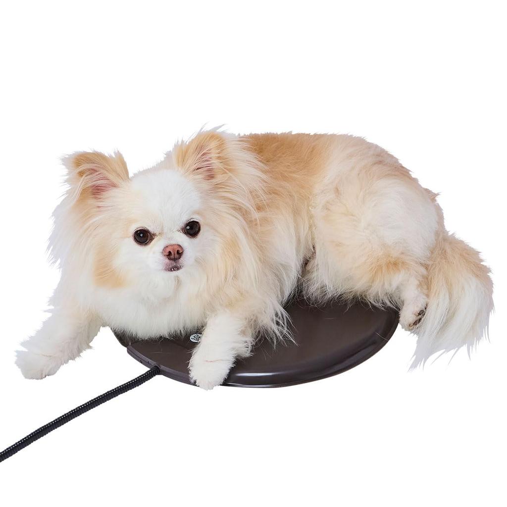 Petio Round Electric Pet Heater, Semi-Hard