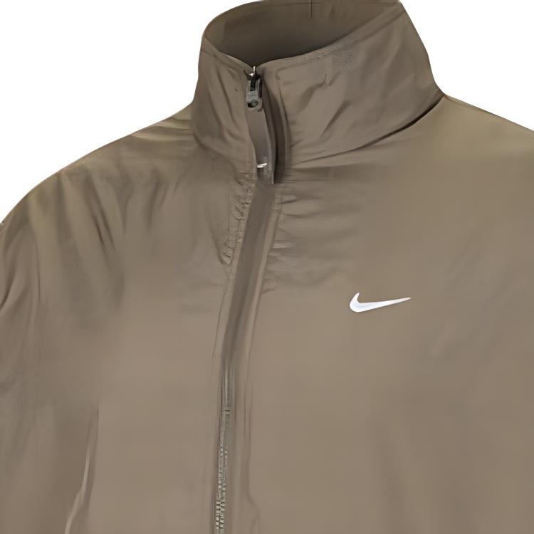 Nike Lab Sportswear Светоотражающая сетчатая тканая куртка Мужская верхняя одежда Оливково-серый DA0311-081