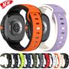 Спортивный ремешок для samsung galaxy watch 8/8 classic двухцветный эластичный силиконовый ремешок для galaxy watch8 40 44 мм аксессуары для смарт-часов