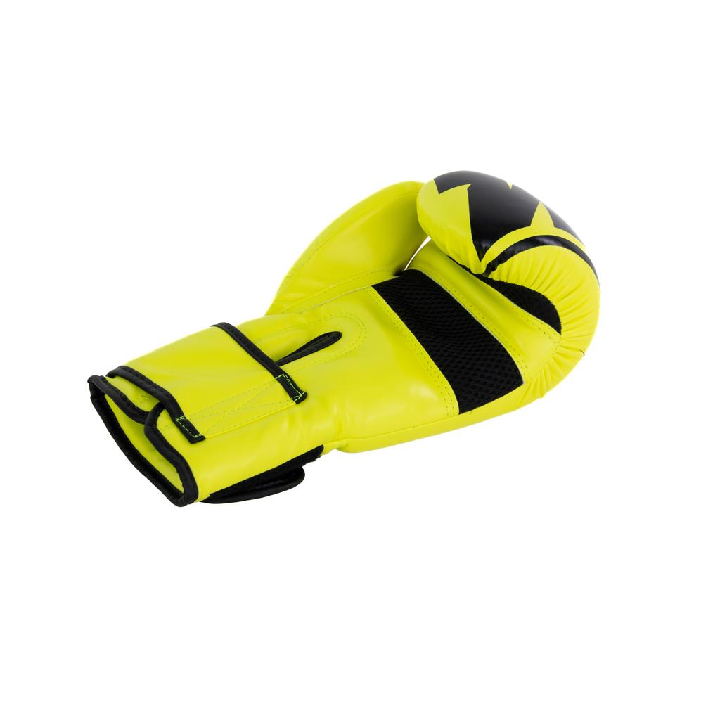 StormCloud Bolt 2.0 Neon Lime Boxing Gloves 16oz