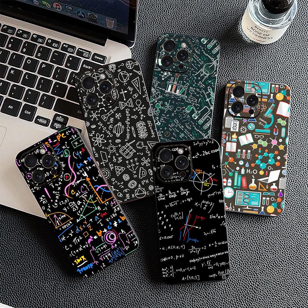 Cover for Xiaomi Redmi Note 12 10 11 9 Pro 10C 12C 9T 9A 10A 12S Note11 Note12 5G 4G Phone Case Chemistry Science Chemical Maths