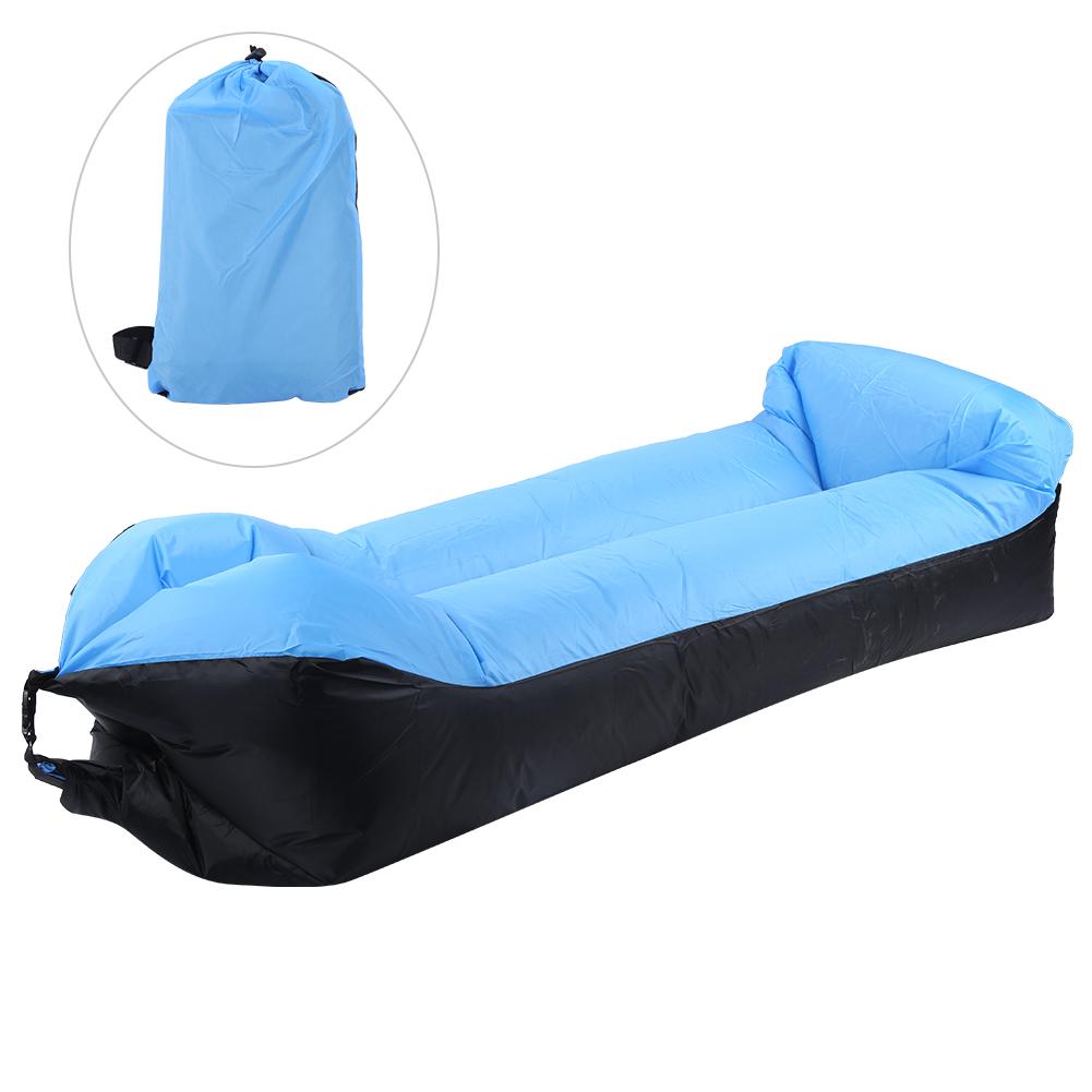 Кемпинг надувной диван уличный мешок сверхлегкий пляжный кемпинг дорожный спальный мешок надувная кровать шезлонг