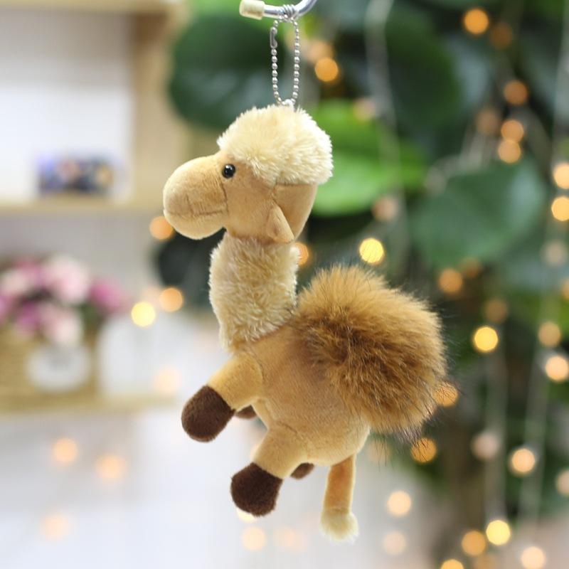 Милый брелок-подвеска в виде животного, помпон, верблюд, кукла верблюда Дуньхуан, сувенир для туристов из Синьцзяна и Ганьсу