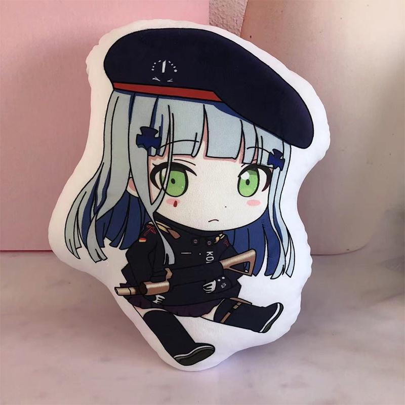 Soft And Crystal Super Soft Girls' Frontline Plush Pillow Star15 Double-sided Print Plush Keychain Pendant Doll