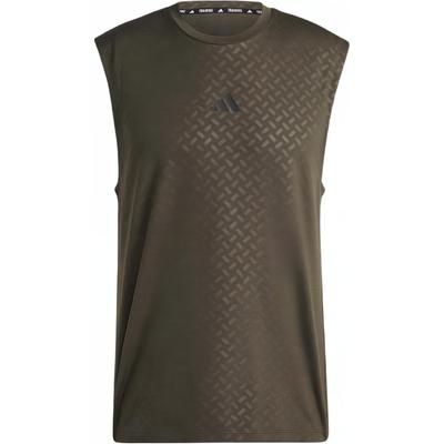 Power Tank Top Быстросохнущий спортивный жилет для фитнеса Мужские топы Темно-оливково-зеленый черный JD8457