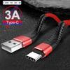 20cm 1m 2m 3m Fast Charge Type C USB C Cable For Ipad Samsung Huawei Xiaomi Type-C USBC Charger Origin Mobile Phone Wire Long Short