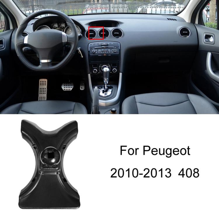 Для Peugeot Специальная автомобильная база для крепления мобильного телефона и навигатора с левым рулем