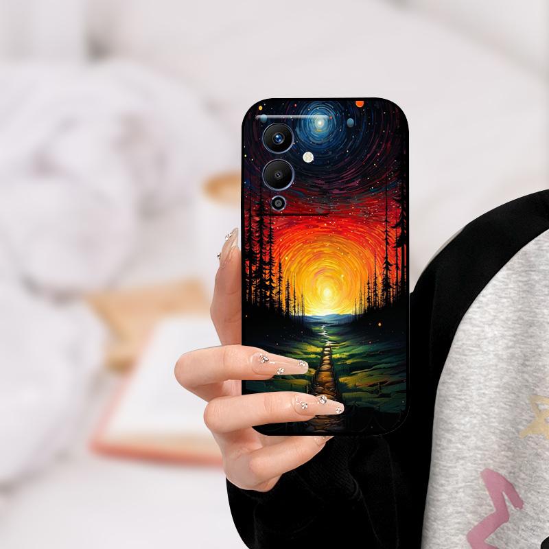 For infinix NOTE 12 PRO 5G Case X671B TPU Wolf Cat Silicone Bumper Cover for Infinix Note 12 Pro 5G Phone Case Note12 Pro 5G