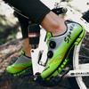 Велообувь для MTB Мужская Женская Нейлоновая Самоблокирующаяся Обувь для Шоссейного Велоспорта Нескользящие Велотренажеры для Занятий Спортом Гоночная Обувь