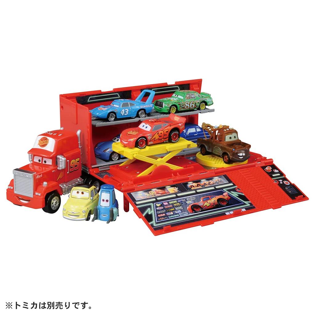 TAKARA TOMY Disney Cars Tomica Play with the Maintenance Mac 1 Let's Trailer! (Cars Type)