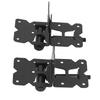 Garden Gate Hinge Bolt Kit Carbon Steel American Style Fence Gate Door Latch Hardwares