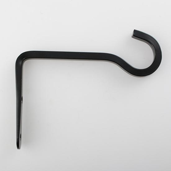 2 шт. Металлические вешалки для растений, покрытый настенный крючок, кронштейн для подвешивания растений, прочный крючок для подвешивания цветочных корзин, колокольчики