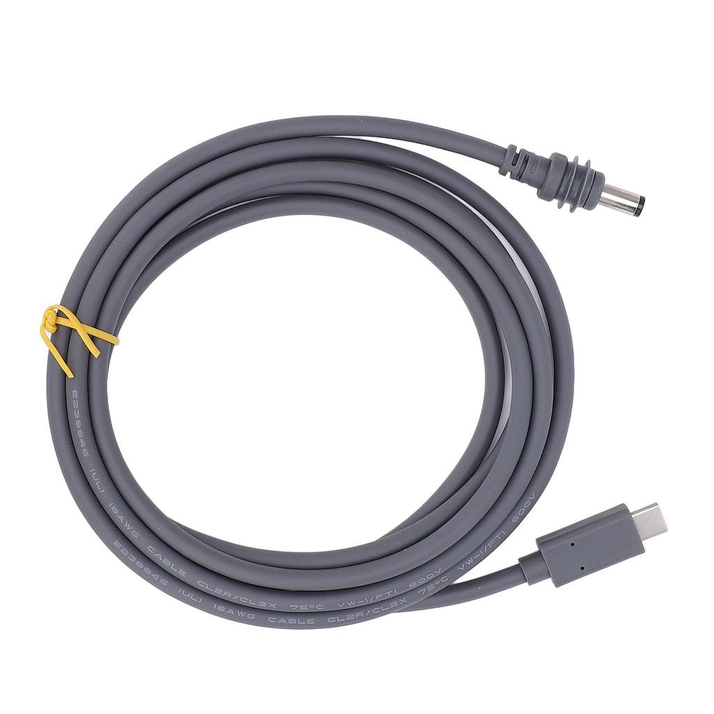 Вход типа C для постоянного тока 20 В 5 А кабель 32,8 фута портативный гибкий шнур для зарядки мини PD 100 Вт