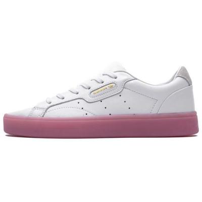 Originals Гладкие Повседневные Нескользящие Легкие Низкие Кеды для Скейтбординга Женские кроссовки Розовые Белые EF1430