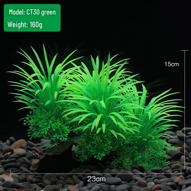 Набор аквариумных искусственных растений: Искусственная водная трава, украшение для аквариума (CT30)