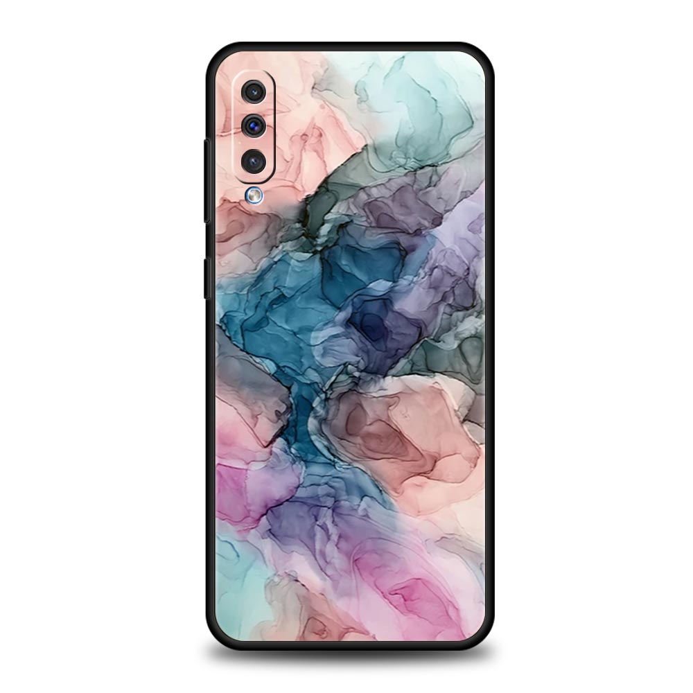 Чехол с рисунком в виде мрамора для Samsung A54 A52 A24 A14 A50 A72 A70 A30 A40 A20S A20E A02S A12 A22 A34 A42 A32 5G A04s