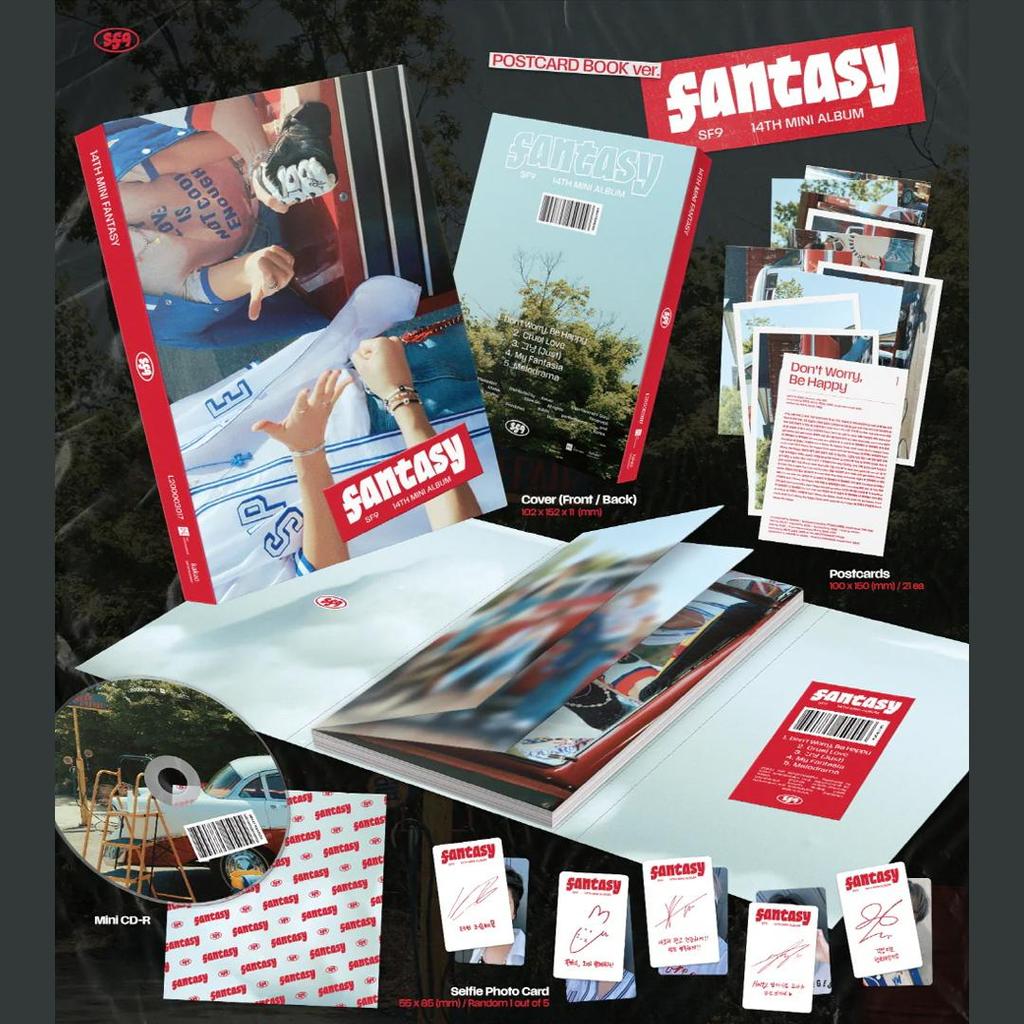 SF9 - ФАНТАЗИЯ (КНИГА-ОТКРЫТКА ВЕРС.) 14-й МИНИ-АЛЬБОМ