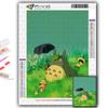 DIY 5D Diamond Painting Hayao Miyazaki Anime Poster Cross Stitch Kit Full Drill Embroidery Mosaic Art Picture of Rhinestones Gift