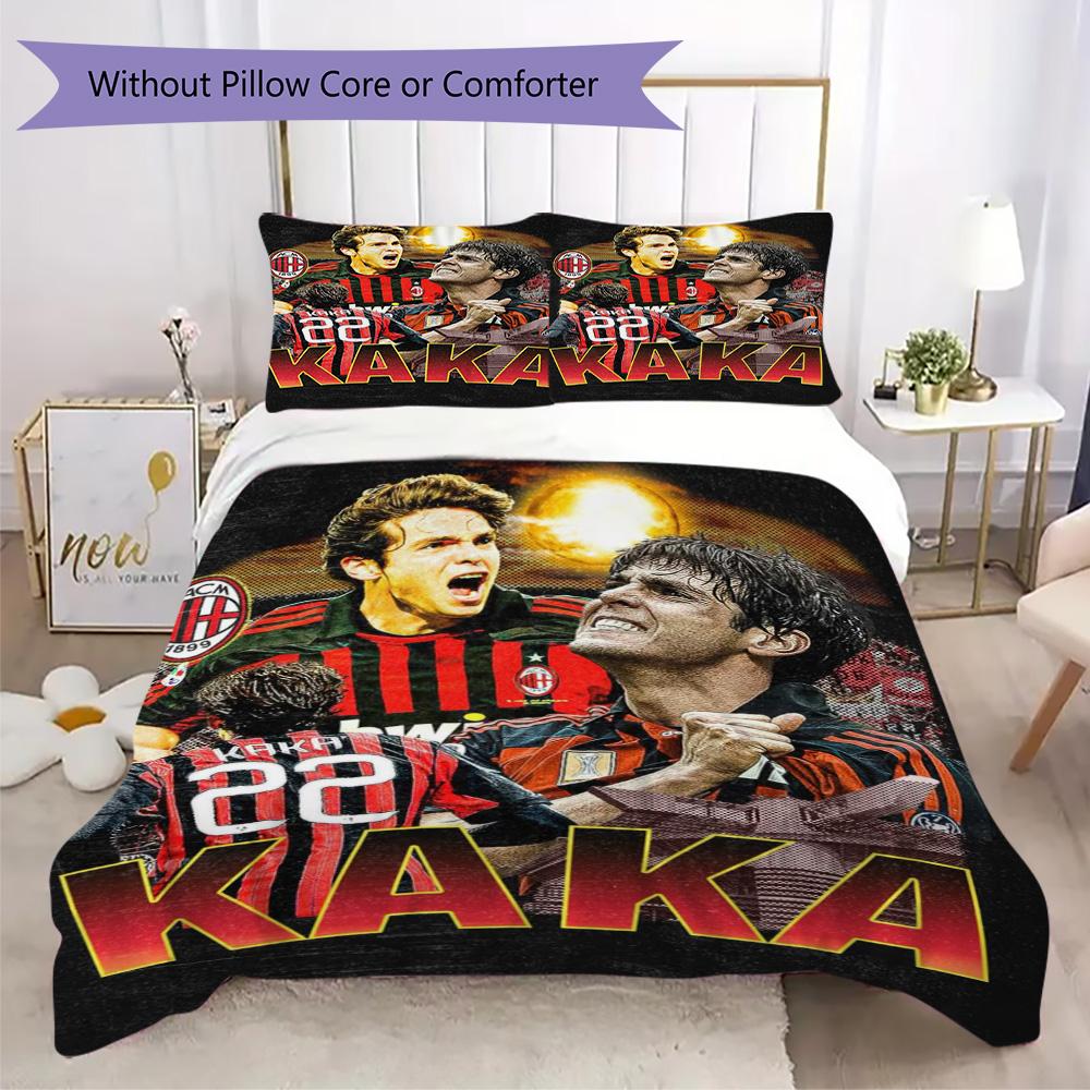 Former Associazione Calcio Milan Ricardo Izecson dos Santos Leite Home Decoration Soft Bedding Down Pillowcase Duvet Cover (without core) L2