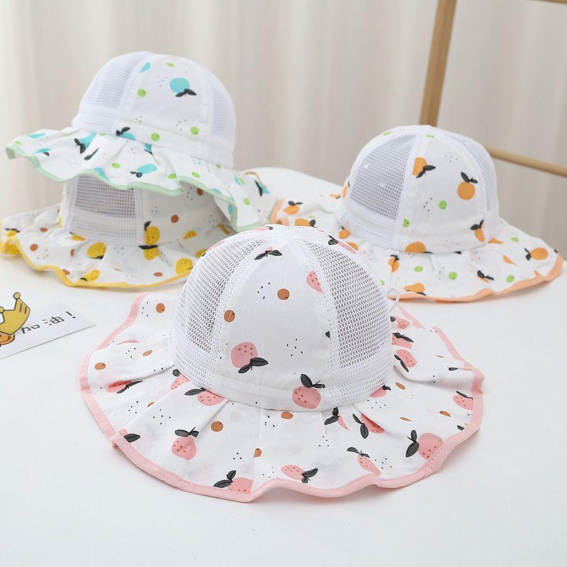 Summer Thin Hat with Large Brim for Sun Shading Baby Mesh Fisherman Hat for Boys and Girls Summer Sun Hat