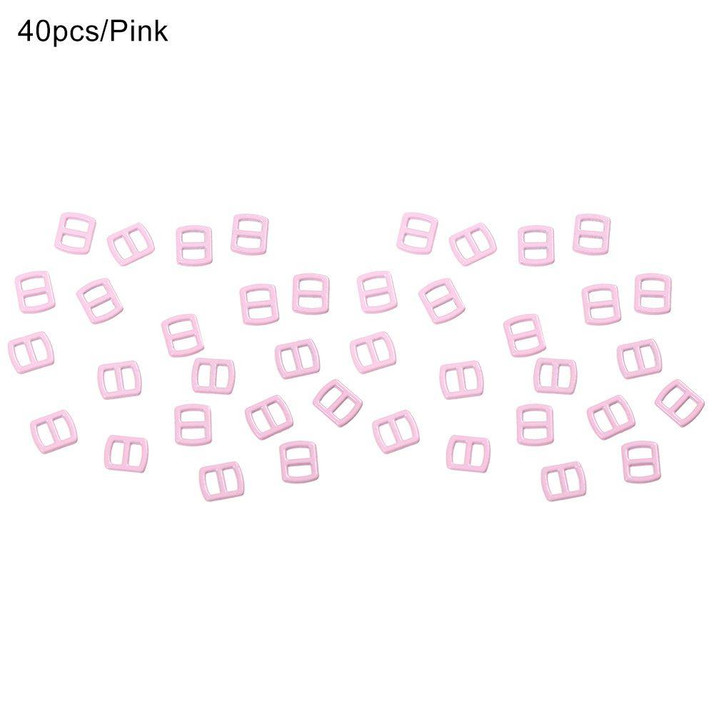 Stuffed Toys Mini Ultra-small Doll Bags Accessories Tri-glide Buckle Diy Dolls Buckles Belt Buttons