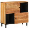 VidaXL Sideboard 80x33x75 Cm Solid Acacia Wood 356882