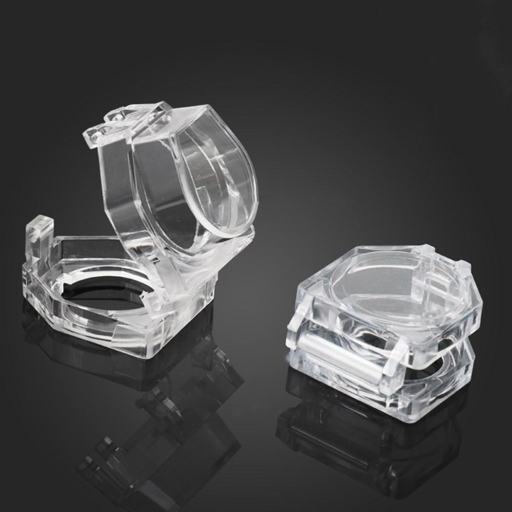 Кнопка аварийной остановки 22 мм, кнопка защитного кожуха, крышка переключателя, защитный кожух для навесного замка, прозрачный пылезащитный кожух