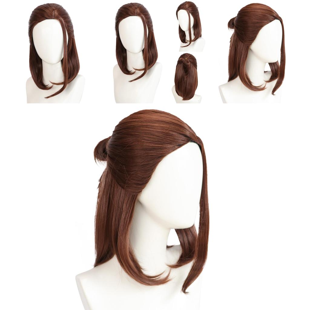 The Last Of Us Ellie Cosplay Wig With High Temperature Silk For Role Play And Costume Parties