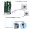 433 МГц DC 12 В Универсальный радиочастотный пульт дистанционного управления, реле, модуль приемника, мини 1CH, беспроводное управление