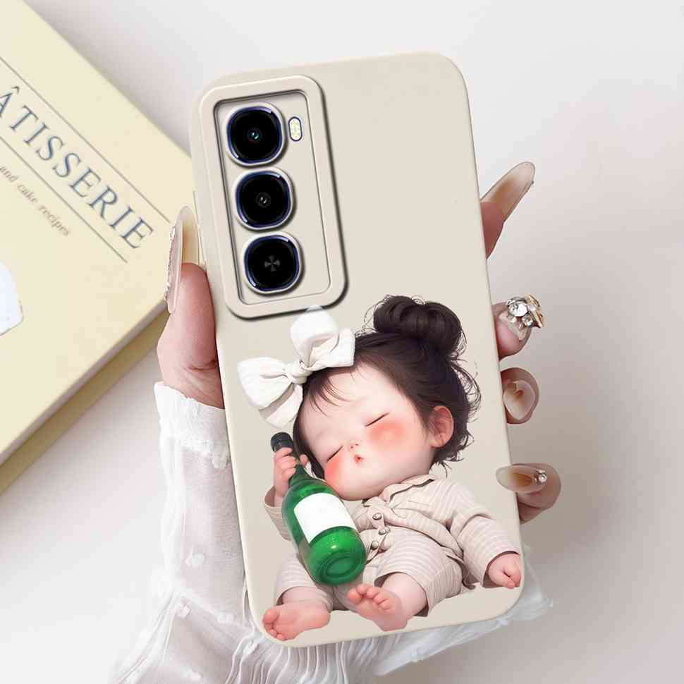 For itel City 100 4G C671L Case Cute Butterfly Rabbit Soft Silicone Back Cover For ITEL City100 4G 6.75" Fashion Bow Phone Shell