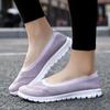 Spring Mesh Women'S Shoes Flat Bottom Soft Surface Comfortable Sports Shoes Shallow Mouth Hollow Breathable Casual Women'S Shoes 35-42