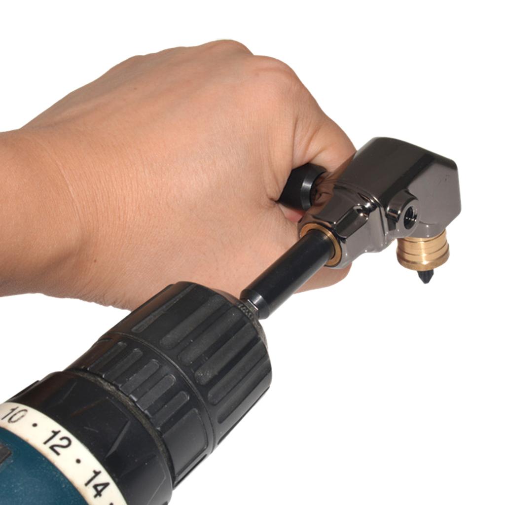 90 Degree Angle Adapters Bit Screwdriver Cornerer Right Angle Driver Steel Screwdriver Angled Tool for Screwdriver