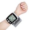 Rechargeable Wrist Blood Pressure Monitor Automatic Digital Heart Rate PR Measure Meter