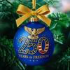 United States 250th Anniversary Ornament 250th Anniversary Acrylic Christmas Ball Ornament Patriotic Christmas Tree Hanging Decor